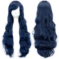 Fashion Cosplay Solid Color Long Curly Wig sku image 25