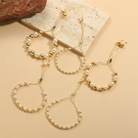 Copper 14K Gold Plated White Gold Plated Vintage Style Round Bracelets main image 9