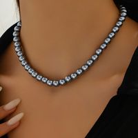 Elegant Einfacher Stil Geometrisch Harz Perlen Frau Halskette main image 7