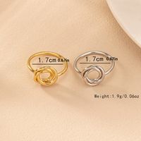 Vintage Style Circle Iron Hollow Out Women's Rings main image 2