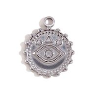 1 Piece Simple Style Tortoise Cross Eye Stainless Steel Plating Pendant Jewelry Accessories sku image 17