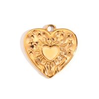 1 Piece Stainless Steel 18K Gold Plated Plating Polished Pendant sku image 9