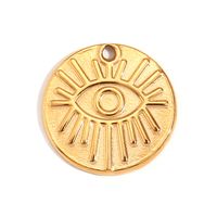 1 Piece Stainless Steel 18K Gold Plated Plating Polished Pendant sku image 3