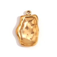 1 Piece Stainless Steel 18K Gold Plated Plating Polished Pendant sku image 17