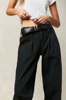 Women's Daily Streetwear Solid Color Full Length Jeans Straight Pants sku image 9