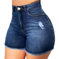 Women's Daily Casual Streetwear Solid Color Shorts Washed Jeans Shorts main image 4