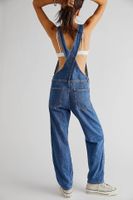Women's Daily Streetwear Solid Color Full Length Jeans Overalls main image 4