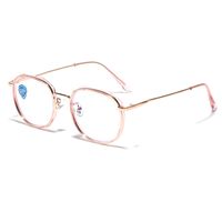 Simple Style Solid Color Ac Round Frame Full Frame Optical Glasses sku image 4
