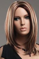 Women's Casual Street High Temperature Wire Centre Parting Short Straight Hair Wigs main image 5