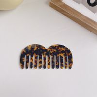 Simple Style Classic Style Color Block Acetic Acid Sheets Hair Comb 1 Piece sku image 2