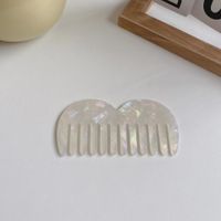 Simple Style Classic Style Color Block Acetic Acid Sheets Hair Comb 1 Piece sku image 12