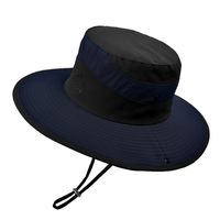 Women's Basic Stripe Solid Color Flat Eaves Bucket Hat main image 6