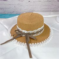 Women's Pastoral Bow Knot Big Eaves Sun Hat main image 2