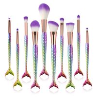 Simple Style Classic Style Artificial Fiber Wooden Handle Makeup Brushes 1 Set sku image 1