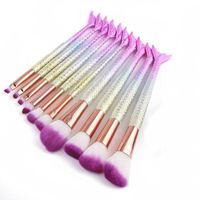 Simple Style Classic Style Artificial Fiber Wooden Handle Makeup Brushes 1 Set main image 2