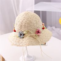 Women's Pastoral Flower Ruffles Bucket Hat sku image 5