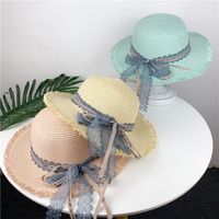 Women's Pastoral Bow Knot Bowknot Big Eaves Straw Hat main image 5