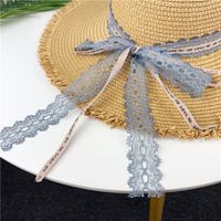 Women's Pastoral Bow Knot Bowknot Big Eaves Straw Hat main image 3