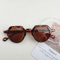Casual Vacation Color Block Pc Resin Special-Shaped Mirror Full Frame Women's Sunglasses sku image 8
