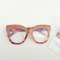 IG Style Solid Color Pc Resin Cat Eye Full Frame Optical Glasses sku image 1