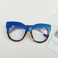 IG Style Solid Color Pc Resin Cat Eye Full Frame Optical Glasses sku image 3