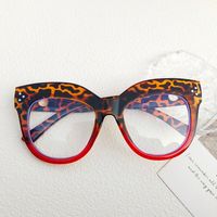 IG Style Solid Color Pc Resin Cat Eye Full Frame Optical Glasses sku image 4