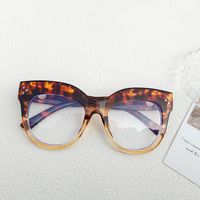 IG Style Solid Color Pc Resin Cat Eye Full Frame Optical Glasses sku image 5