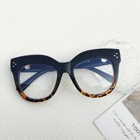 IG Style Solid Color Pc Resin Cat Eye Full Frame Optical Glasses sku image 8