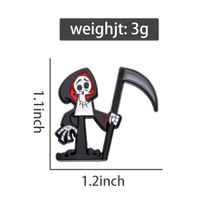 Cute Cartoon Character Death Alloy Plating Unisex Brooches main image 2