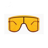Exaggerated Streetwear Solid Color Pc Special-Shaped Mirror Frameless Men's Sunglasses main image 3