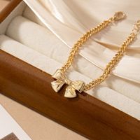 Elegant Bow Knot Alloy Plating Women's Bracelets main image 3