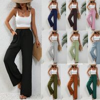 Women's Daily Streetwear Solid Color Full Length Casual Pants Straight Pants main image 1
