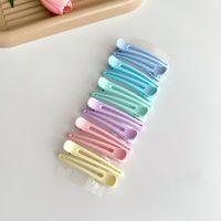 Women's Simple Style Solid Color Resin Hair Clip sku image 10