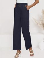Women's Daily Street Simple Style Solid Color Full Length Casual Pants main image 2