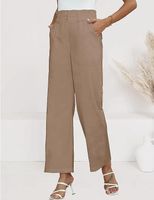 Women's Daily Street Simple Style Solid Color Full Length Casual Pants main image 4