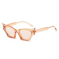 Casual Hip-hop Fish Bone Pc Cat Eye Full Frame Women's Sunglasses sku image 3