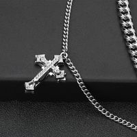 Acier Inoxydable 304 Hip Hop Traverser Collier main image 5