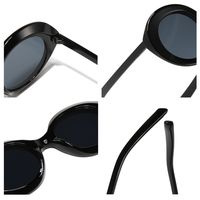 Simple Style Solid Color Pc Round Frame Full Frame Women's Sunglasses main image 2