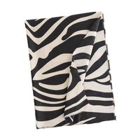 Women's Elegant Zebra Polyester Printing Scarf main image 3