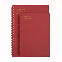 1 Piece Solid Color Learning School Paper Business Retro Notebook main image 3