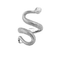 De Gros Style Simple Style Cool Serpent Le Cuivre Placage Anneau Ouvert sku image 1