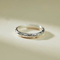 Wholesale Retro Simple Style Geometric Copper Plating Rings main image 5