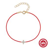 Simple Style Star Sterling Silver Rope Plating Women's Bracelets main image 1