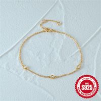 Style Simple Géométrique Argent Sterling Placage Bracelets main image 3