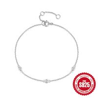 Style Simple Géométrique Argent Sterling Placage Bracelets sku image 1