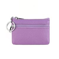 New Style Korean Leather Coin Purse Fashion Bus Card Bag Coin Bag Mini Key Bag Wholesale sku image 23