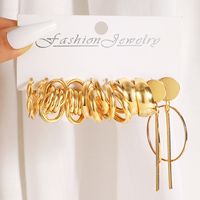 1 Set IG Style Casual Glam Solid Color Alloy Earrings main image 1