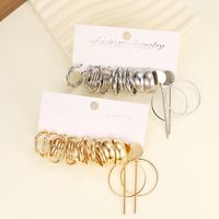 1 Set IG Style Casual Glam Solid Color Alloy Earrings main image 5