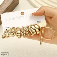1 Set IG Style Casual Glam Solid Color Alloy Earrings main image 2