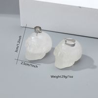 6 Pieces Natural Stone Moonstone Opal Irregular Polished Pendant main image 7